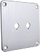 Dayton SBPP-SI Binding Post Plate Silver Anodized