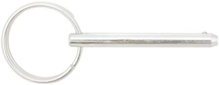Aerofast Inc FPSC10-45R Ring-Handle Detent Quick Release Pin 5/8 Diameter, 4.50 Grip Long