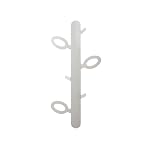 PT Coathanger Leaf Metal with White Finish