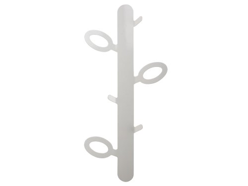 Coathanger Leaf metal w. white finish