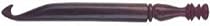 Rosewood Crochet Hooks-Size 10