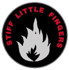 STIFF LITTLE FINGERS - Inflammable Material - Button / Pin