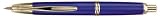 PILOT/NAMIKI BLUE CAPLESS VANISHING POINT FOUNTAIN PEN FINE