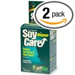 Soy Care Dietary Supplement Capsules for Menopause, 60-Count Bottles (Pack of 2)