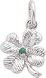 Four Leaf Clover Charm by Rembrandt Charms