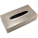 Rectangular Tissue Box Cover - Pewter