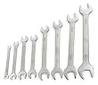 Westward 1EYD7 Open End Wrench Set, SAE, 8 PC