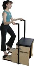 STOTT PILATES Split-Pedal Stability Chair with Handles