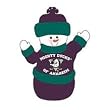 Anaheim Mighty Ducks 9" Animated Touchdown Snowman - NHL Hockey