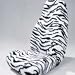 Saddleman 1464701 Zebra Print Universal Bucket Seat Cover