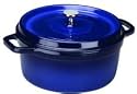 Staub 5-Quart Round Cocotte, Blue