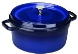 Staub 5-Quart Round Cocotte, Blue