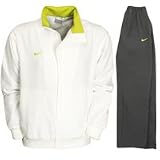 Nike Mercurial Adjustable Warm Up Tracksuit - White/Anthracite/Bright Cactus - M 40/102cm