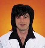 Black 70s Shag Wig