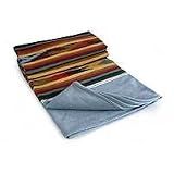 Alpaca wool throw, 'Steel Icons'