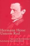 Unterm Rad. Sonderausgabe. Erzählung.