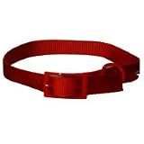 Four Paws Double Nylon Collar 24 inch Red - B0002ASTZ6