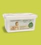 Seventh Generation Travel Pack 40 count Baby Wipes Non-Chlorine Bleached Unscented Cloth Wipes (Pack of 3)