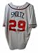 John Smoltz Atlanta Braves MLB Autographed Authentic (Gray) Jersey