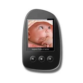 SilverStone Pebble Digital 1.5" (4cm) Portable Keyring Photo Frame / Pocket Photo Album