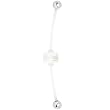 Clear Multi Layer Bioplast Industrial Barbell
