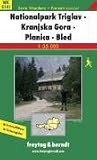 Triglav National Park - Kranjska Gora - Planica - Bled (Slovenia) Walking Map (Country Mapping S.)