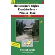 Triglav National Park - Kranjska Gora-Planica-Bled: FBW.WK5141: Serie Wandern + Freizeit spezial. (WK 5141). GPS-Punkte. Freizeitf�hrer. Ortsregister (Walking Maps)