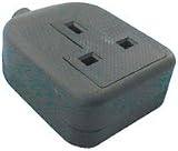 Review Skytronic  / MSB46W 1 gang rubber socket, white/black - bulk