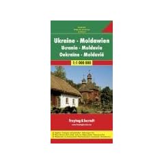 Ukraine Moldavie : 1/1 000 000