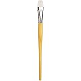 da Vinci Hog Bristle Series 7100 Maestro Artist Paint Brush, Bright Medium-Length Hand-Interlocked with Natural Polished Handle, Size 22