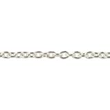 Review   / Beadalon® Silver Plated Steel Chain - 2m Small Cable : Pack of 10 PK
