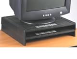 VuRyser Max Plus, 2" Monitor Stand, Large Monitors, Stackable, Graphite, Bl ....
