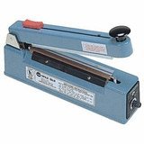 Hand Operated 5mm Impulse Heat Sealer w/ Cutter for 8