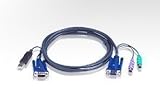 ATEN �ؑ֊�p�P�[�u�� PS2-USB(�X����) 3M 2L-5503UP