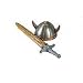 Small World Toys Sword With Scabbard Helmet Not Included