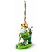 Golfing Santa Christmas Ornament