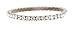 L. Erickson USA Swarovski Crystal Stretch Bracelet - Crystal