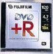 Fujifilm 16X DVD+R Printable Blank Discs, 50 Discs with Slim Jewel Case