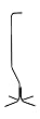 Prevue Pet Products Tubular Steel Hanging Bird Cage Stand 1780 Black, 24-Inch by 24-Inch by 60-Inch