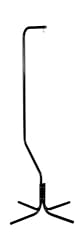 Prevue Pet Products Tubular Steel Hanging Bird Cage Stand 1780 Black, 24-Inch by 24-Inch by 60-Inch