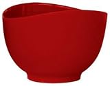 iSi Basics Flexible Silicone Mixing Bowl, 1.5 Quart, Red