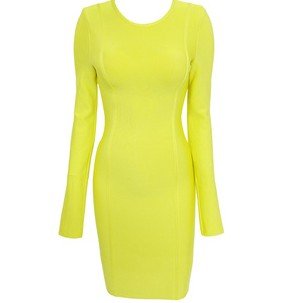Wiipu Women's sexy Bodycon Sheath Dress bandage dress XS.S.M.L(WP16)