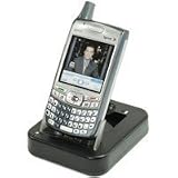 PREMIUM DESKTOP PHONE/BATTERY CHARGER & SYNC CRADLE POWER STATION (With Extra Battery Slot and DATA CABLE) for PALM TREO 650/700/700P/700W/700WX