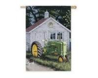 Jd Grandpa Leonard's Garden Flag 12.5" X 18"