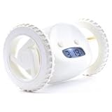 Clocky Mobile Alarm Clock Almond+4 AAA Batteries