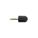 Mini Microphone for Apple iPhone 4, iPhone 4S, iPhone 4GS, iPhone 3GS, 3G, iPod iTouch, iPad, iPad 2 - Black