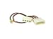 Cables To Go - 27078 - 6in 3-pin Fan to 4-pin Pass-Through Power Cable