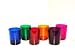 72 Colored Glass Votive Holders Green