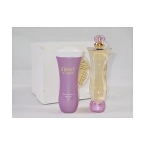 Amazon.com : Cheap Price Versace Woman By Versace 3 Piece Gift Set: 1.0 Oz Eau De Parfum Spray + 6.8 Oz Lait Lumiere Parfume + Signature Scarf Online Store