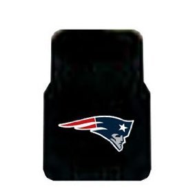 2 Universal Front Floor Mats NFL New England Patriots